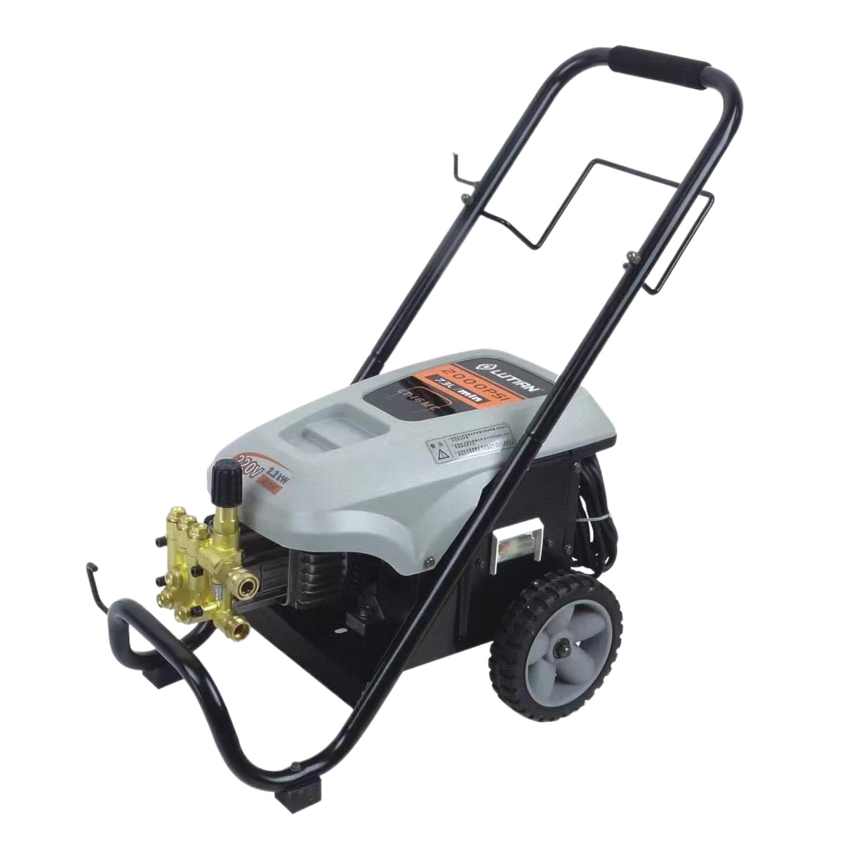 LUTIAN - LT16MC - 2200 Watts / 3 HP - 140 Bar -Portable Self Priming Commercial Induction Motor High Pressure Washer