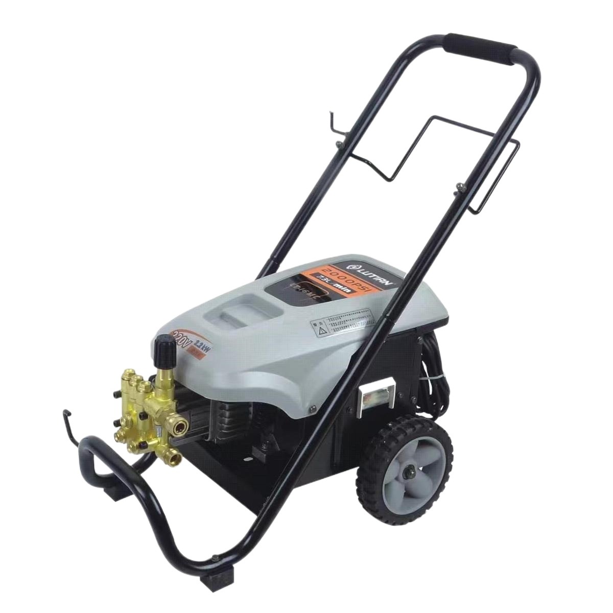 LUTIAN - LT19MF - 4000 Watts / 5.5 HP - 206 Bar -Portable Self Priming Commercial Induction Motor High Pressure Washer
