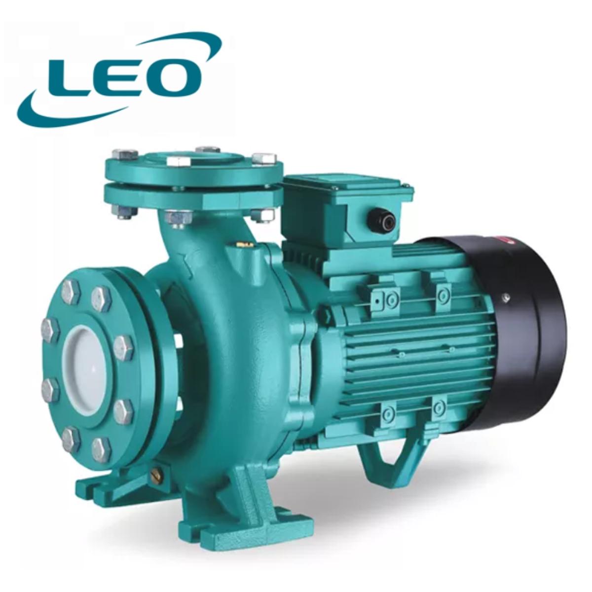 LEO XST-32-200/40 , 4000 WATT / 4.0 HP , CLEAN WATER HEAVY DUTY CENTRIFUGAL PUMP WITH FLANGES , 380V~400V THREE PHASE , SIZE :- 2" x 1 1/4 " , EURPEON STANDARD