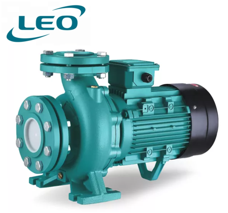 LEO XST-40-160/40 , 4000 WATT / 5.5 HP , CLEAN WATER HEAVY DUTY CENTRIFUGAL PUMP WITH FLANGES , 380V~400V THREE PHASE , SIZE :- 2 1/2" x 1 1/2 " , EURPEON STANDARD