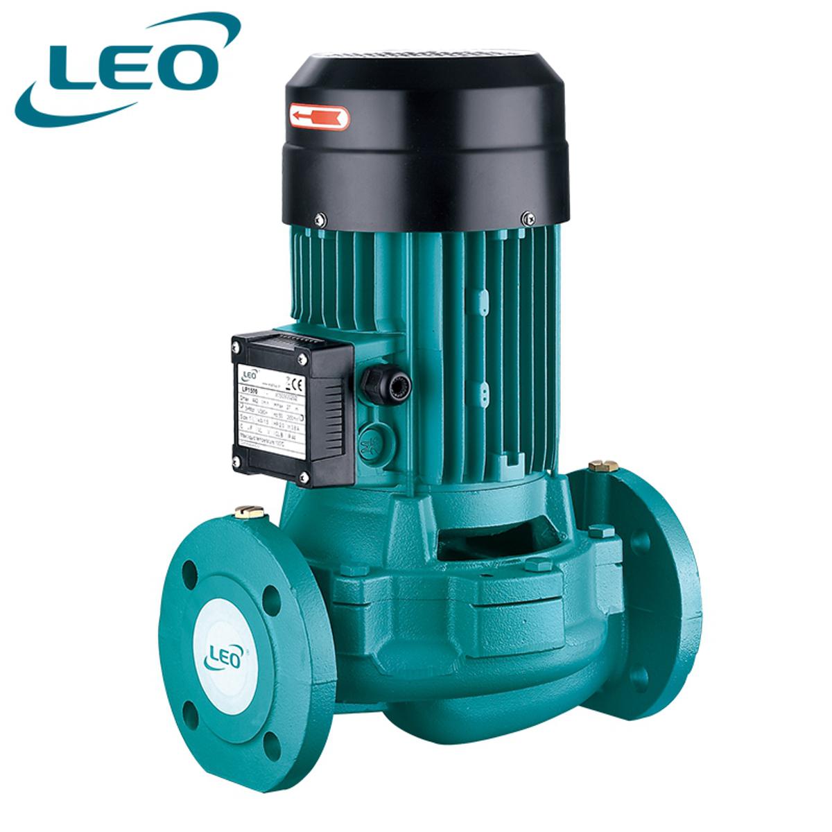LEO LP-1500 , 1500 WATT / 2.0 HP, HOT WATER INLINE BOOSTER PUMP , SIZE 2" X 2" , EURPEON STANDARD