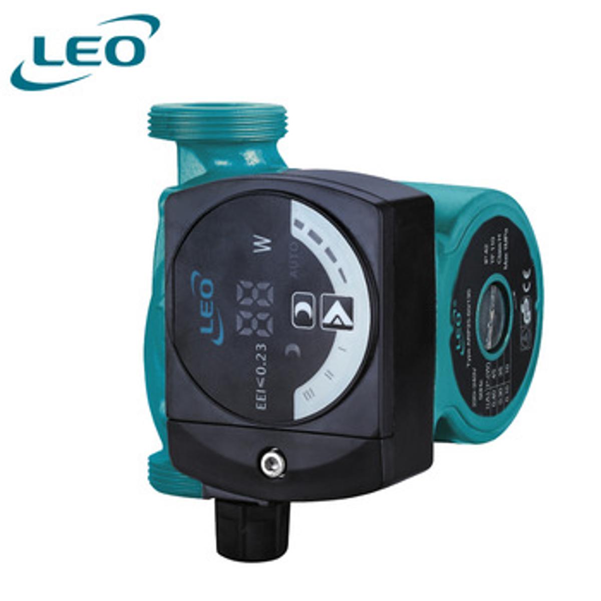 LEO ARP-25-60-180 , 3 SPEED AUTOMATIC HOT WATER CIRCULATION / BOOSTER PUMP , ITALY PATTENT DESIGHN EURPEON STANDARD