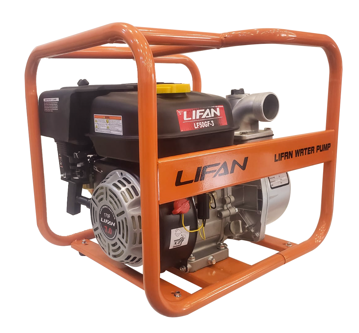 LIFAN - LF50GF-3 - WATER PUMP 2 INCH (2x2) - PETROL ENGINE DRIVEN - DEWATERING ENGINE PUMP PORTABLE