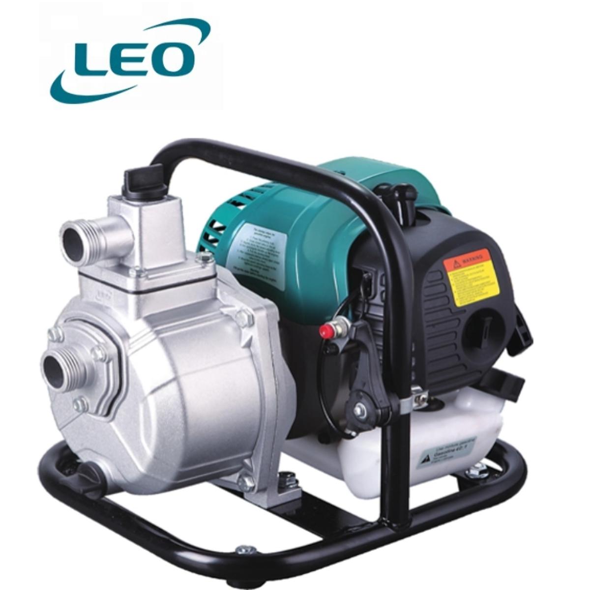 LEO LGP-10 , 48cc / 1.6 HP 2 STROKE PETROL ENGINE WATER PUMP SIZE :- 1" x 1" , EURPEON STANDARD