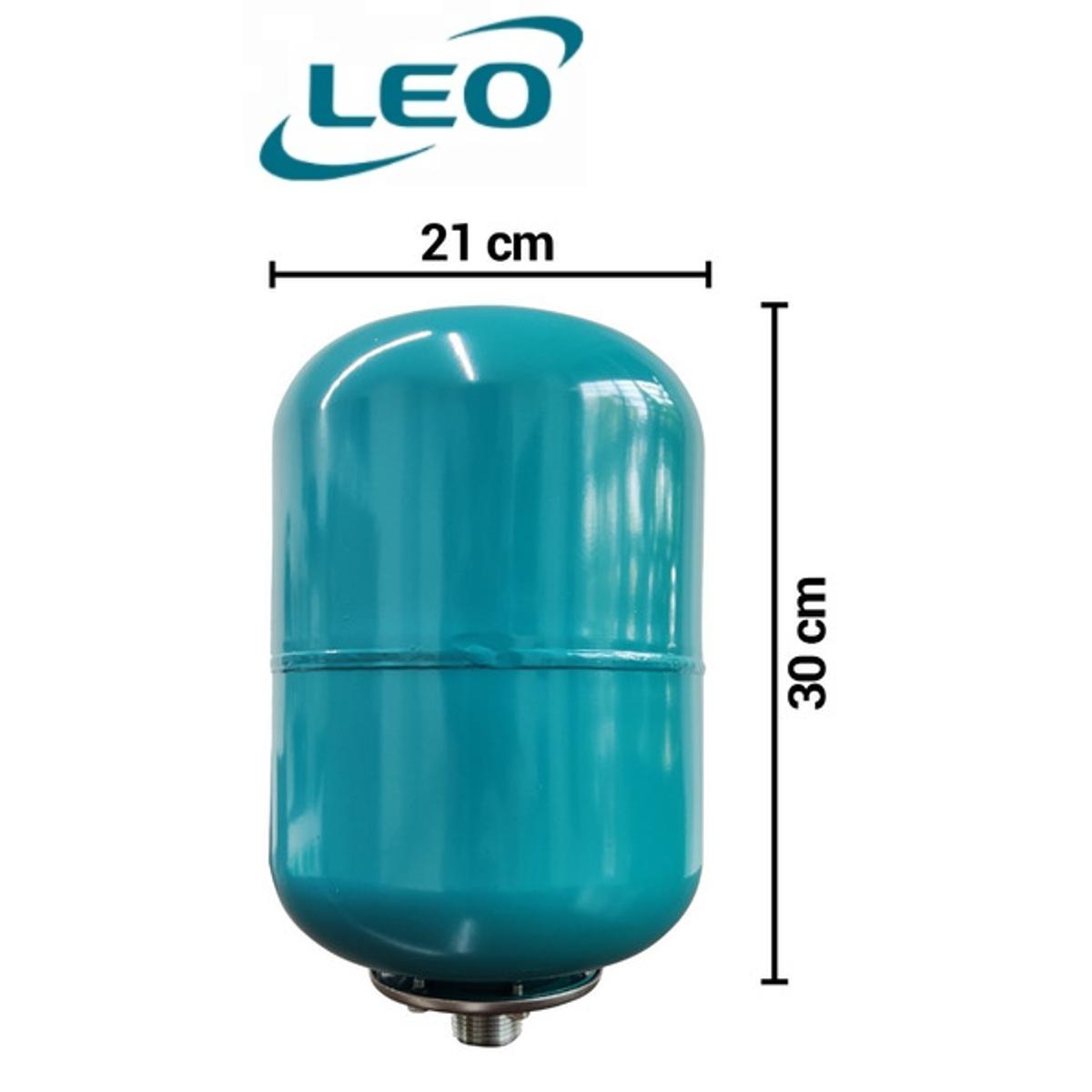 LEO 8VT , 8 LTR PRESSURE TANK VERTICAL FOR WATER PUMP (ONLY TANK)