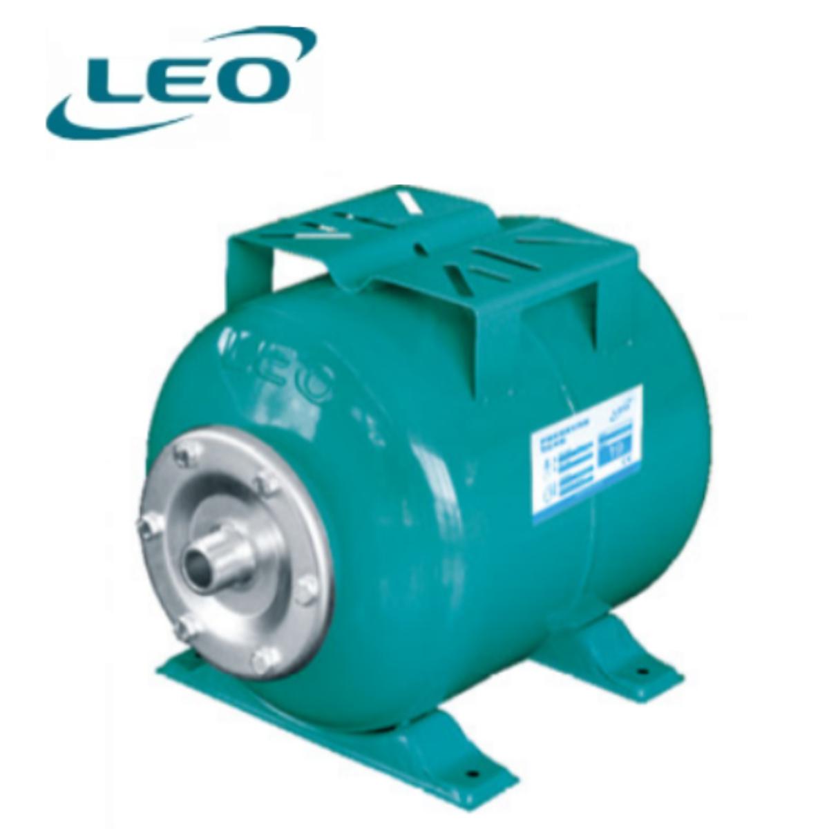 LEO 60CTTI , 60 LTR PRESSURE TANK HORIZONTAL FOR WATER PUMP ( TANK ONLY )