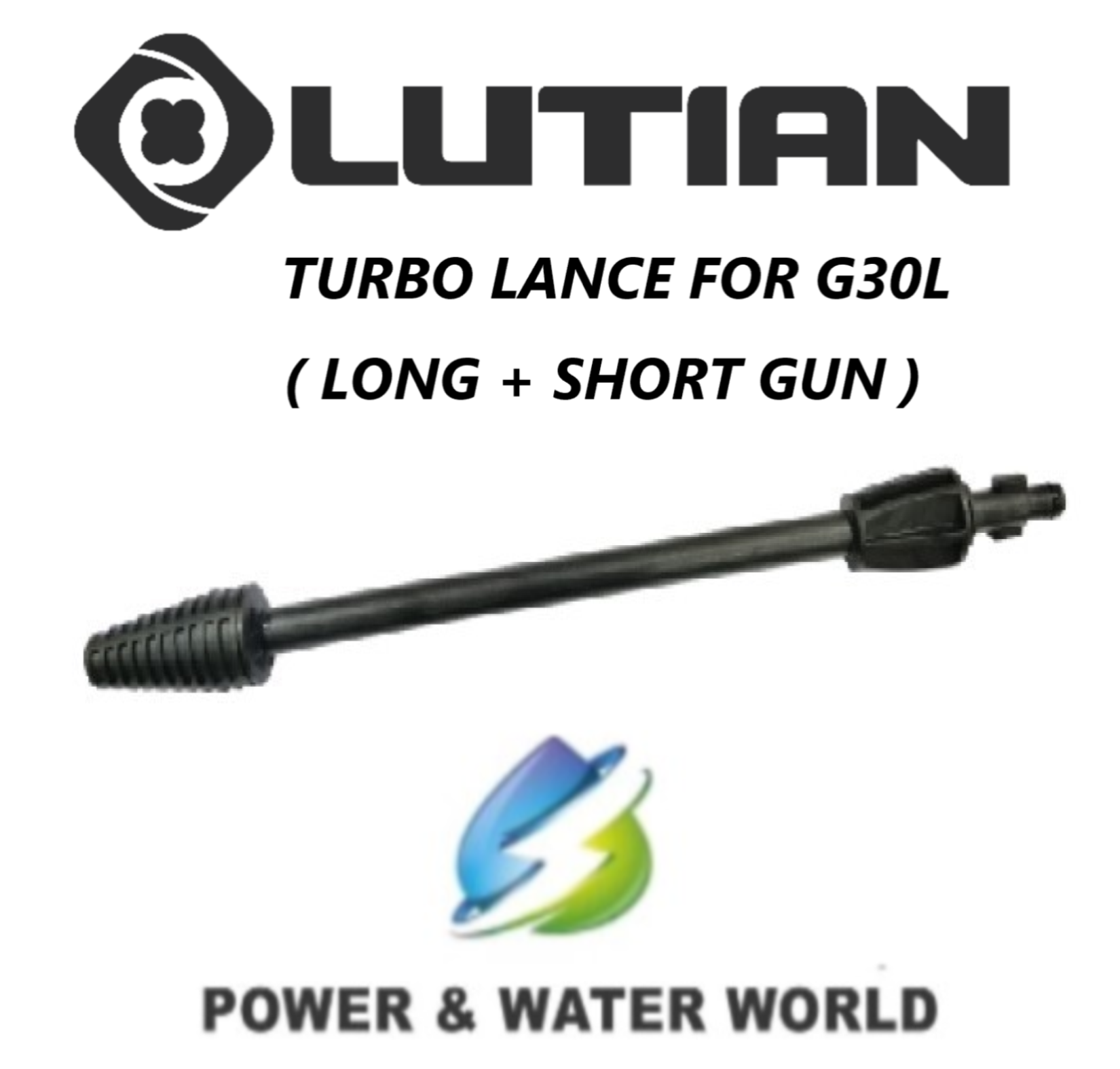 LUTIAN - Turbo Rotating Dirt Blaster Lance Attachment For High Pressure Washers