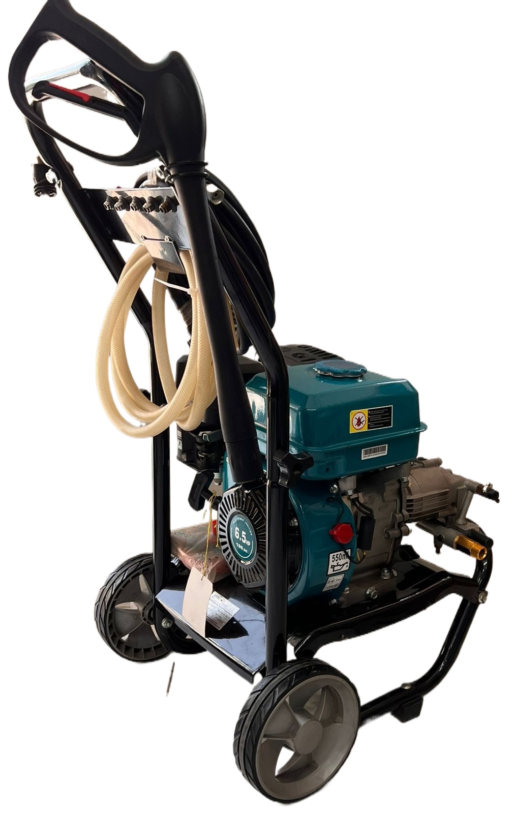 LEO LPW3000H , 196cc / 6.5 HP 4 STROKE PETROL ENGINE HIGH PRESSURE WASHER 3000PSI / 206BAR , EURPEON STANDARD PRESSURE WASHER